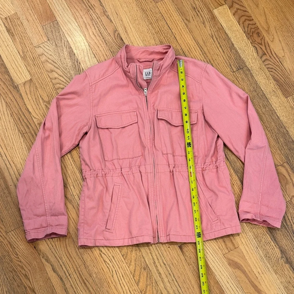GAP Women's Pink Utility Jacket - Picture 3 of 13